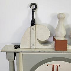 Vintage Nantucket Gallery Federal Street Advertising Sign