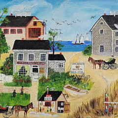 1489-1865 Nantucket Folk Art A