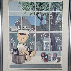 Vintage Maggie Meredith Nantucket Limited Edition Poster
