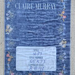 Large Vintage Claire Murray Nantucket Landmarks Hooked Rug
