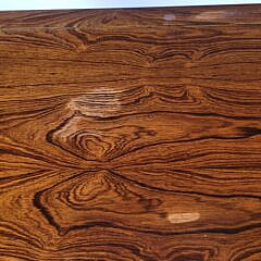Schmieg & Kotzian Inlaid Exotic Wood Campaign Style Writing Table