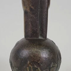 Mid Century Modern Polish Bronze Figural Sculpture