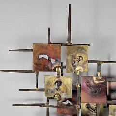Syd Godfrey Mid Century Modern Brutalist Wall Sculpture