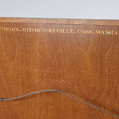Rare Vintage Hitchcock Nantucket Harbor Reverse Painted Mirror