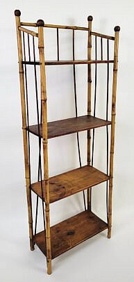 1512-1865 Tall Bamboo Shelf A
