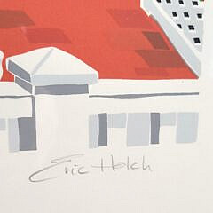 Eric Holch Limited Edition Serigraph Print “NYC Centennial Celebration 1990”
