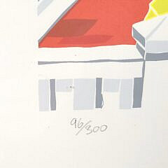 Eric Holch Limited Edition Serigraph Print “NYC Centennial Celebration 1990”