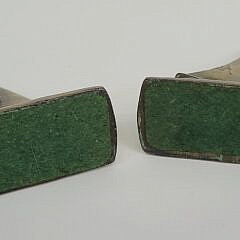 Pair of Vintage Art Deco Patinated Brass Sailboat Bookends