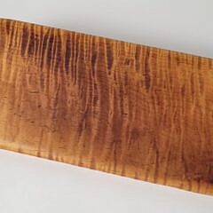 Vintage Custom Tiger Maple Cheese Serving Board
