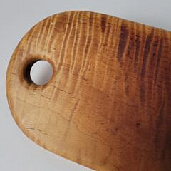 Vintage Custom Tiger Maple Cheese Serving Board