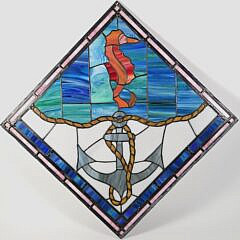 1548-1865 Stained Glass Window A