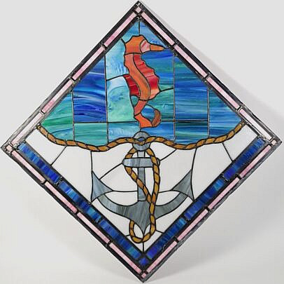 1548-1865 Stained Glass Window A