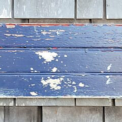 Antique Style Painted Wood Oysters Trade Sign