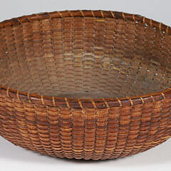William Appleton Open Round Nantucket Basket