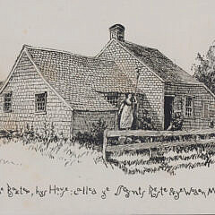 Set of Four Nantucket Prints, circa 1885