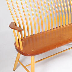 Stephen Swift Cherry and Ash Bench