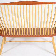 Stephen Swift Cherry and Ash Bench