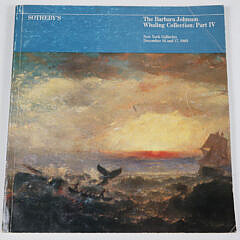 Four Sotheby’s Auction Catalogs: Barbara Johnson Whaling Collection Part I, II, III, IV