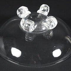 Signed Steuben Crystal Footed Bowl Designed by John Dreves in 1942