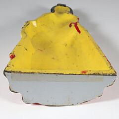 Antique Painted Cast Iron Lady Belle Doorstop