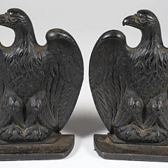 Pair of Cast Iron Eagle Bookends