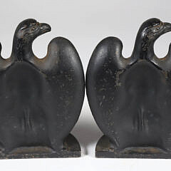 Pair of Cast Iron Eagle Bookends