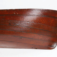 Vintage Mahogany 8-Lift Half Hull Model