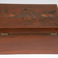 Mahogany Jewelry Box, 19th Century