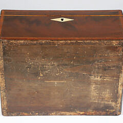 Mahogany Jewelry Box, 19th Century