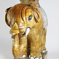 Vintage Italian Elephant Garden Stool