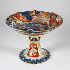 Japanese Imari Pedestal Bowl