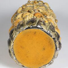 Vintage Shell Encrusted Bottle with Fine Patina