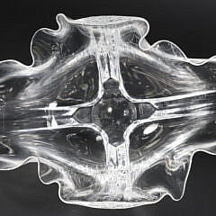 Signed Steuben Grotesque Glass Bowl