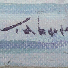 Gerald Taber Oil on Artist Board “Nantucket Morning”