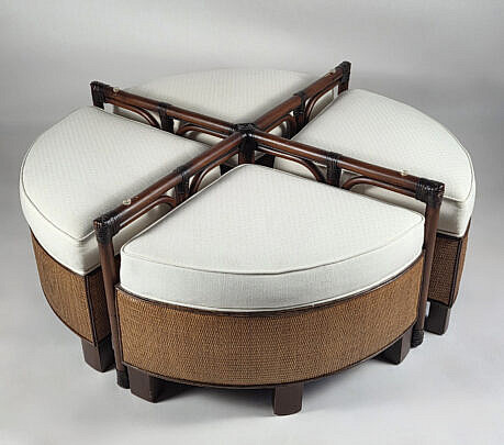 30-4565 Palecek Coffee Table Ottoman A