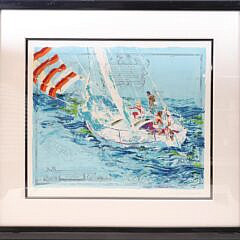 31-5370 Leroy Neiman Nantucket Sailing A_IMG_9842 3