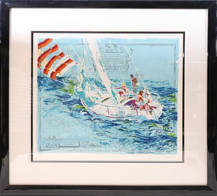 31-5370 Leroy Neiman Nantucket Sailing A_IMG_9842 3