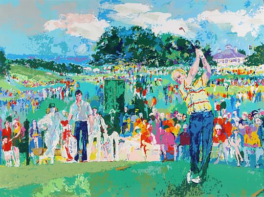 33-5370 Leroy Neiman Serigraph Jack Nicholas B_IMG_9905 4