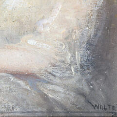 Walter Gilman Page Oil on Canvas “Nursing”