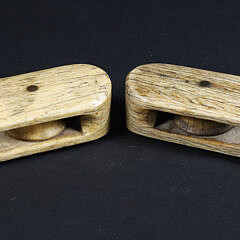 Pair of Whalebone Snach Blocks
