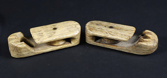 Pair of Whalebone Snach Blocks