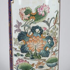 Vintage Japanese Porcelain Umbrella Stand