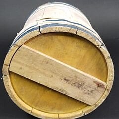Hand Painted Nautical Decorated Antique Firkin