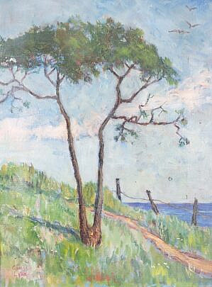 4102-955 George Lear Oil Painting A