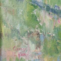 George Lear Oil on Canvas “Nantucket Pine”, Painting