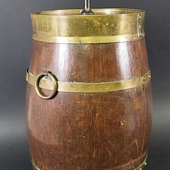 4107-955 Brass Bound Barrel Lamp A