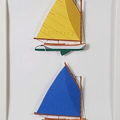 Eric Holch Nantucket 3D Paper Cutout Study “Rainbows 1”
