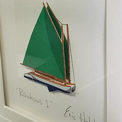 Eric Holch Nantucket 3D Paper Cutout Study “Rainbows 1”