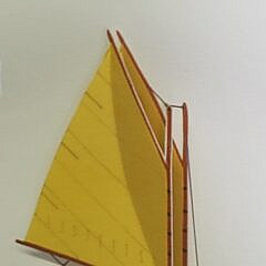 Eric Holch Nantucket 3D Paper Cutout Study “Rainbows 1”