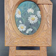 4129-955 Antique Carved Crame A